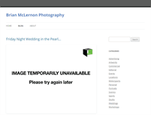 Tablet Screenshot of blog.brianmclernon.com